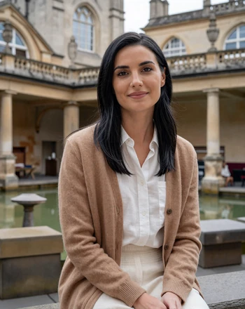 Isabella, 34, British woman from Bath near historic Georgian architecture